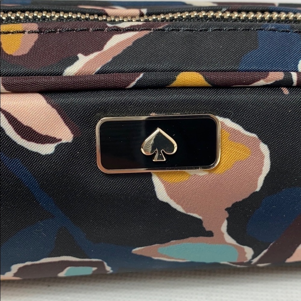 Kate Spade Dawn Paper Rose pencil or cosmetic case - Picture 2 of 5